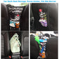 Kitbest 3-Layer Car Mesh Organizer & 2 PCS Car Hooks, Net Pocket Handbag Holder Between Seats, Car Storage Organizer for Bag, Dog Car Barrier, Driver Storage Netting Pouch for Children and Pets