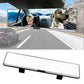 KITBEST Rear View Mirror, Universal 12 Inch Interior Clip-on Panoramic Rearview Mirror for Car, HD Wide Angle Viewing Mirror to Reduce Blind Spot Effectively, Fits Most Car SUV Trucks – Clear