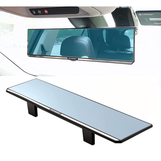 12 Inch Kitbest Interior Rear View Mirror, Panoramic– Wide Angle – Anti Glare - for Cars SUV Trucks