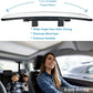 Universal Interior Clip On Panoramic Kitbest Rearview Mirror – Wide Angle – Convex – For Cars, SUV, Trucks