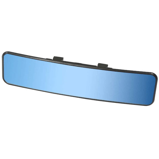 Kitbest Anti-Glare Rearview Mirror, Clip-On - Wide Angle - Panoramic - Convex - Universal For Car SUV Trucks - Blue