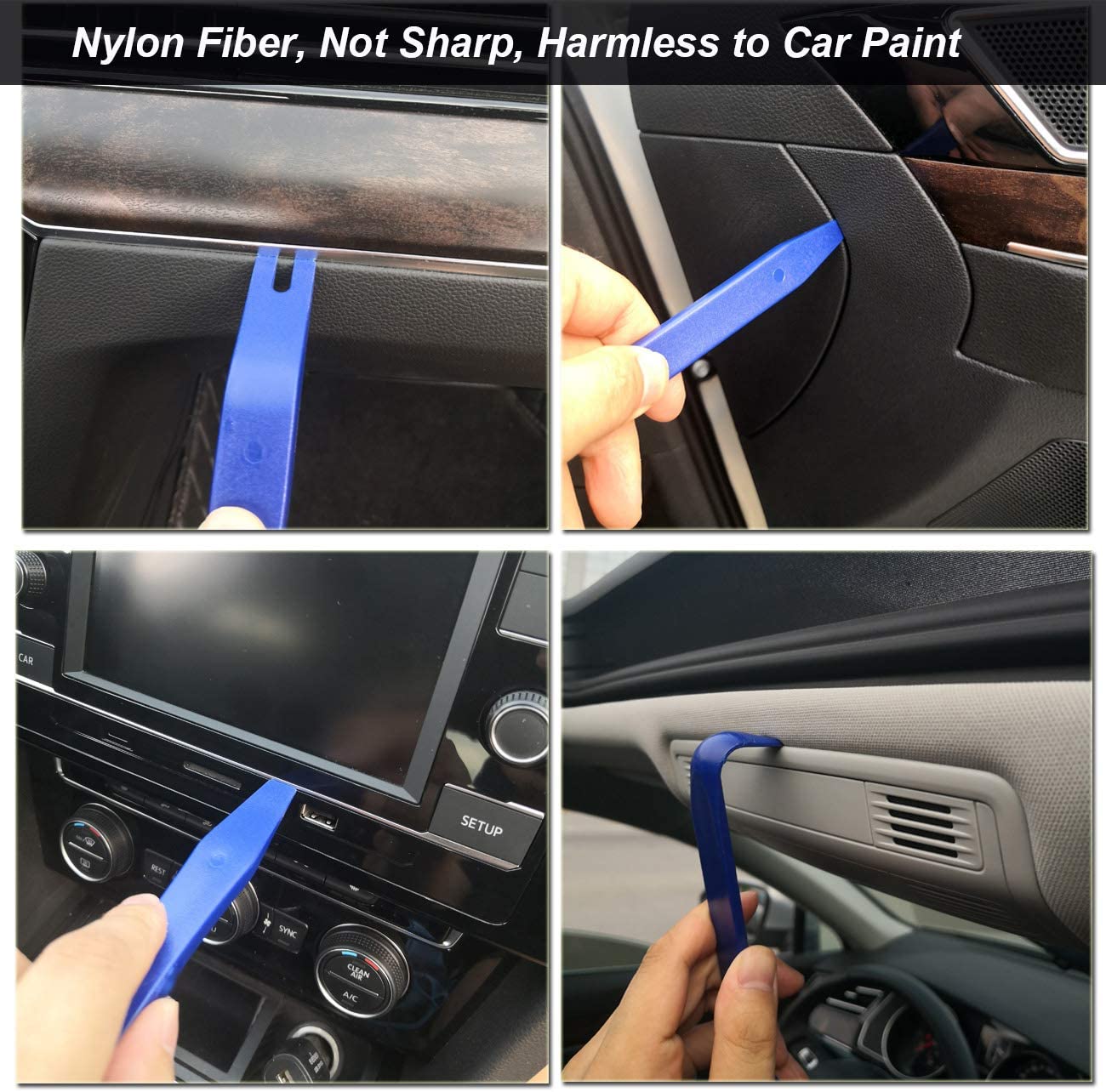 Kitbest Trim Removal Tool, 12Pcs Auto Panel Removal Tool