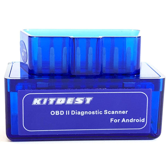 Kitbest Bluetooth OBD2 Scanner for Android, Supports Torque Pro / Lite, OBD Fusion App