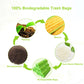 Biodegradable Bin Bags, 20 Litre x 120 Food Waste Bags Bin Liner Small, 20L/5.2 Gallon Compostable Compost Caddy Liners, 100% Recycled Degradable Rubbish Garbage Trash Bags for Kitchen Office, Green