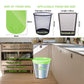 Biodegradable Bin Bags, 20 Litre x 120 Food Waste Bags Bin Liner Small, 20L/5.2 Gallon Compostable Compost Caddy Liners, 100% Recycled Degradable Rubbish Garbage Trash Bags for Kitchen Office, Green