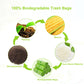 KITBEST Bin Liners, 5 Litre x 120 Small Recycling 1.2 Gallon Bin Bags, 5L Biodegradable Food Waste Bags Compost Compostable Rubbish Garbage Trash Bags Food Caddy Bags for Kitchen Office, 40 x 45cm