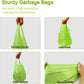 Biodegradable Bin Bags Liners 120PCS, 10L Small Food Waste Trash Bags with Handle, KITBEST Green Caddy Liner Pedal, Compostable Swing Garbage Bag Bathroom Office Toilet Kitchen (45x59cm)