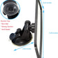 KITBEST Rear View Mirror, Rearview Mirror with Suction Cup, Universal Car Interior Rear View Mirror (360 Degree Adjustable Angle), Wide Angle Car Mirror (Bonus 2 PCS Blind Spot Mirrors)